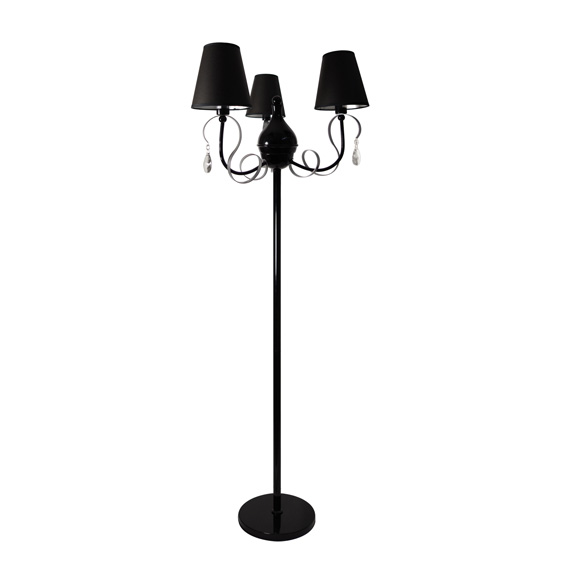 Торшер ARTTOK AMF 1655/3AF BK+SIL **fo