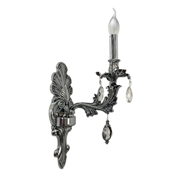 Бра ARTTOK AMB 1686/1W CHR+BK **fo