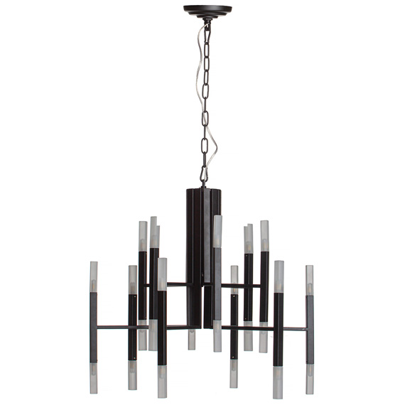 Люстра підвісна ARTTOK 5243/24P BK G4 LED **fo