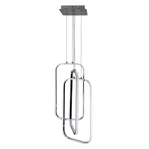 Люстра стельова ARTTOK 4336/3P CH 60W LED **fo