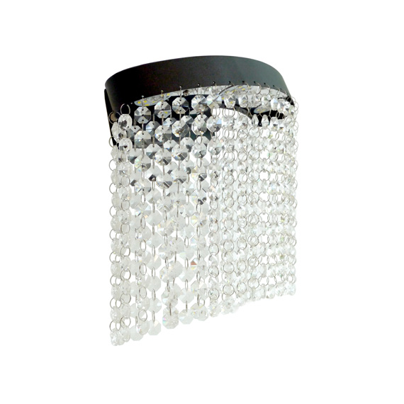 Бра ARTTOK 5235/1W BK+CL LED **fo