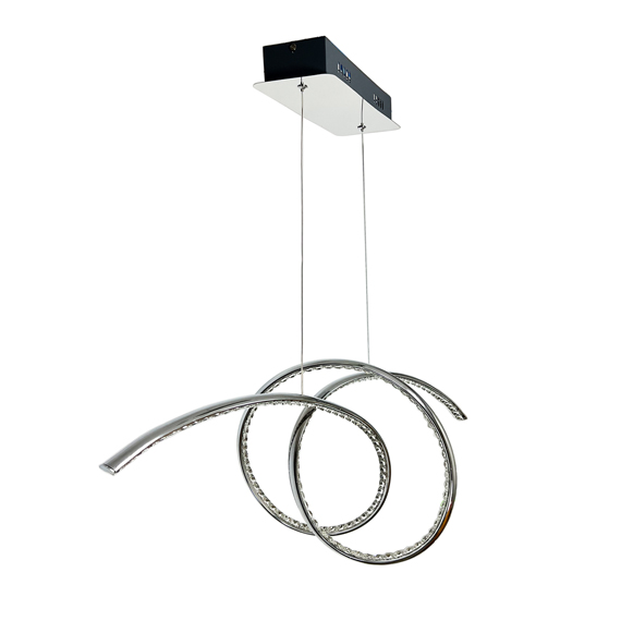 Люстра підвісна ARTTOK 4408/900*380/1P CH 55W LED 3000K **fo