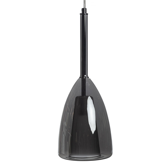 Підвісний світильник ARTTOK F 6444/1P D-160 SBK SMOKY **fo