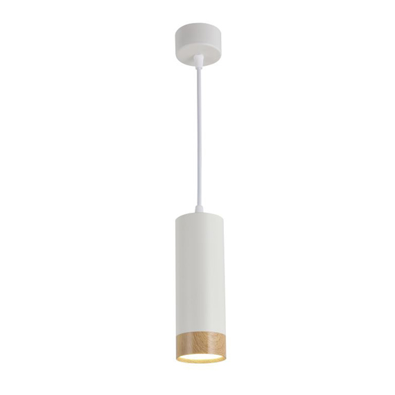 Підвісний світильник Ultralight TRL 262 LED 7W 4000K белый с деревом 51516 EUROTRADE