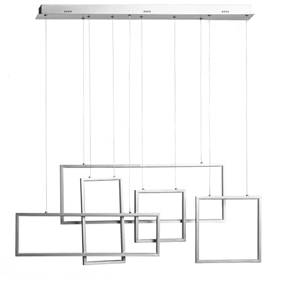 Люстра підвісна ARTTOK 4551/5P SN LED 100W single light without remote control 103*14*H106cm **fo