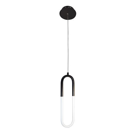 Підвісний світильник ARTTOK 4671/1P BK LED 4000K D140*H1200 **fo