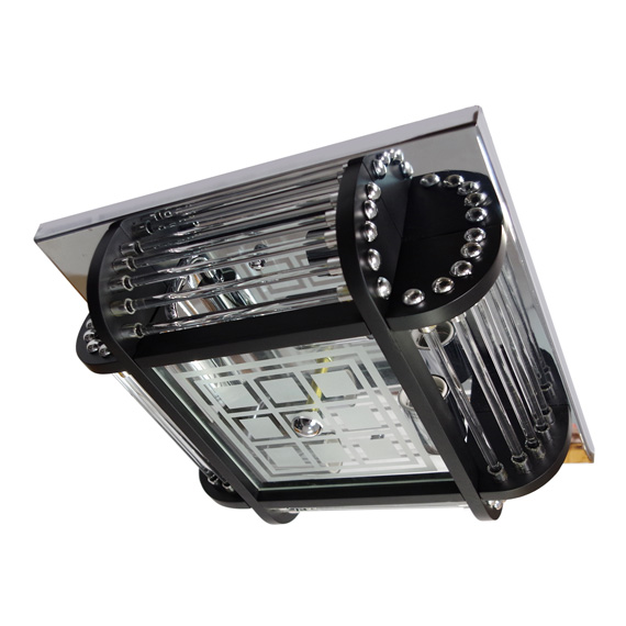 Люстра стельова ARTTOK 91822 CR/4C BLACK NEW **fo