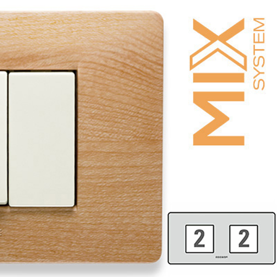 Рамка двомісна  Master Mixmo - бук 21MX452-2