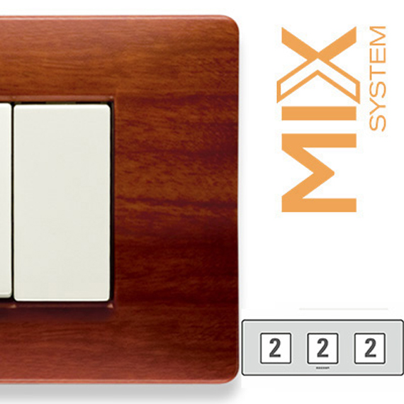 Рамка тримісна Master Mixmo - вишня 21MX412-3