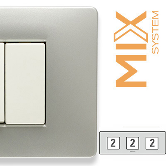 Рамка тримісна Master Mixmo - сірий місяць 21MX252-3