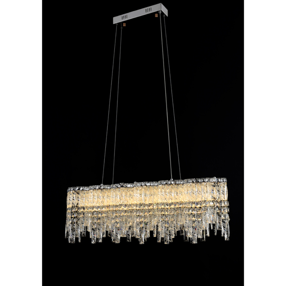 Люстра підвісна ARTTOK 8067/920*240 CH+CL LED 70W *H310
