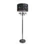 Торшер ARTTOK 3400/3F CH+SBK shade **fo