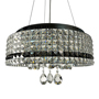 Люстра підвісна ARTTOK 3441/470/10P CH+CL G4*10 шт (12V) **fo