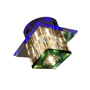 Накладний світильник ARTTOK INL 4037 S W-1 G-4 + LED BLUE **fo