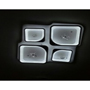 Люстра стельова ARTTOK 8098/4H WH 600*600 LED