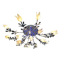 Люстра стельова ARTTOK MD 5735/16H CH+WT G4+LED **fo