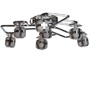 Люстра стельова ARTTOK MD 5819/7B CH LED **fo