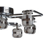 Люстра стельова ARTTOK MD 5819/7B CH LED **fo