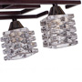 Люстра стельова ARTTOK MX 10594/4H wengue+CR **fo (**Y)