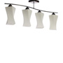 Люстра стельова ARTTOK MX 10610/4H wengue+CR **fo (**Y)
