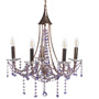 Люстра підвісна ARTTOK 9656/600/5p strass-swarovski **fo