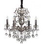 Люстра підвісна ARTTOK MD 2365/6P silver with sand d-600,h-600 **fo