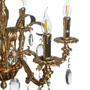 Люстра підвісна ARTTOK MD 4898/6P coffee gold+K9 d-590,h-460 **fo