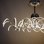 Люстра стельова ARTTOK MD 1169/14A B 120W LED 3000K D-80,H-45 **fo