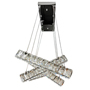 Люстра підвісна ARTTOK 6153/350*350 CH 16W LED (4*4W) 3 LIGHT COLOR, WITH REMOTE CONTROL **fo **S