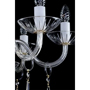 Люстра підвісна ARTGLASS Stefanie VI./6P FG/CL Swarovski Elements