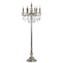 Торшер ARTTOK MD 55206L/6+1L silver black **fo