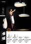 Світильник стельовий Azzardo AZ 0985 MX 5657L WH Circulo 58 Top white