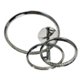 Люстра стельова ARTTOK 4343/3P CH+CL 56W LED 2 light with remote control 540*430*300mm **fo