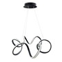 Люстра підвісна ARTTOK 4323/600 BK 25W LED **fo