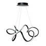 Люстра підвісна ARTTOK 4323/600 BK 25W LED **fo