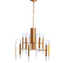 Люстра підвісна ARTTOK 5243/24P G.GOLD G4 LED **fo