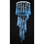 Люстра підвісна ARTTOK 5238/650/2000 CH+BLUE **fo