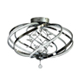 Люстра стельова ARTTOK XD 4349/10P CH+CL 170W LED **fo