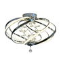 Люстра стельова ARTTOK XD 4349/10P CH+CL 170W LED **fo