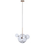 Підвісний світильник ARTTOK MD 3142/4P D-400 GD+CL LED 5W **fo