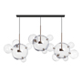 Підвісний світильник ARTTOK MD 3142/14AP GD+CL L-1200,W-300,H-1200 LED 15W **fo