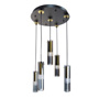 Люстра підвісна ARTTOK ZL 2120/5P FG+SBK D450 H1500 **fo