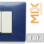 Рамка двомісна Master Mixmo - синє море 21MX352-2