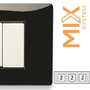 Рамка тримісна Master Mixmo - чорна 21MX202-3