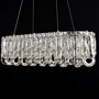 Люстра підвісна ARTTOK 8032/900*350 CH+CL LED 55W H260-1260mm
